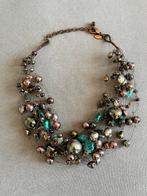 Manouk ketting nieuw, Sieraden, Tassen en Uiterlijk, Kettingen, Ophalen of Verzenden, Zo goed als nieuw, Zwart, Overige materialen