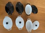 6 Soufflé Schaaltjes / Ovenvaste schaaltjes, Ophalen, Zo goed als nieuw
