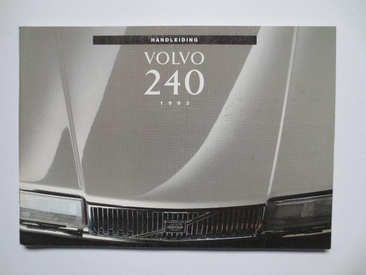 Originele instructieboekjes Volvo 240 serie, Auto diversen, Handleidingen en Instructieboekjes, Ophalen of Verzenden