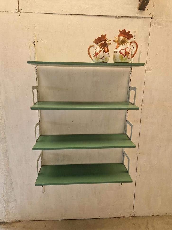 Vintage boeken wandrek design modulair, Huis en Inrichting, Woonaccessoires | Wandplanken en Boekenplanken, Gebruikt, Ophalen of Verzenden