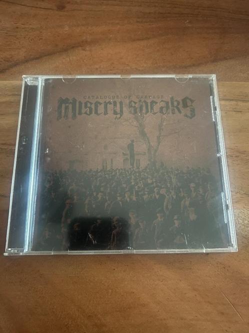 CD Misery Speaks - Catalogue of Carnage 2008, Cd's en Dvd's, Cd's | Hardrock en Metal, Gebruikt, Ophalen of Verzenden
