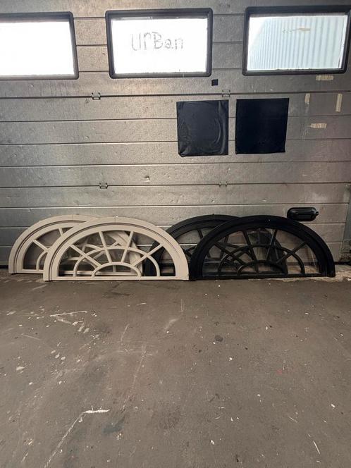 half rond mdf kozijn, Doe-het-zelf en Verbouw, Kozijnen en Schuifpuien, Gebruikt, Raamkozijn, Hout, Minder dan 75 cm, 75 tot 150 cm