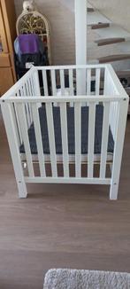 Box inclusief matras en boxkleed, Kinderen en Baby's, Ophalen, Gebruikt, Rechthoekig, In hoogte verstelbaar