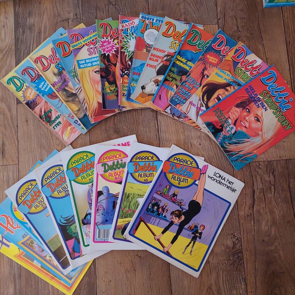 Debbie strips, Ophalen, Gelezen, Overige typen