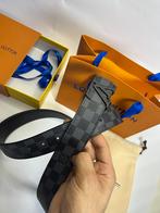 Luxury Black Leather Belt – 115cm, Louisvuitton@com, Nieuw, LV, Lv