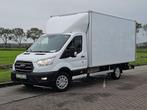FORD TRANSIT 2.0 bakwagen laadklep!, Auto's, Gebruikt, Euro 6, 129 pk, Wit