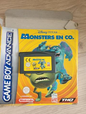 Gameboy Advanced spellen Warioland 4 en Monsters en Co. beschikbaar voor biedingen