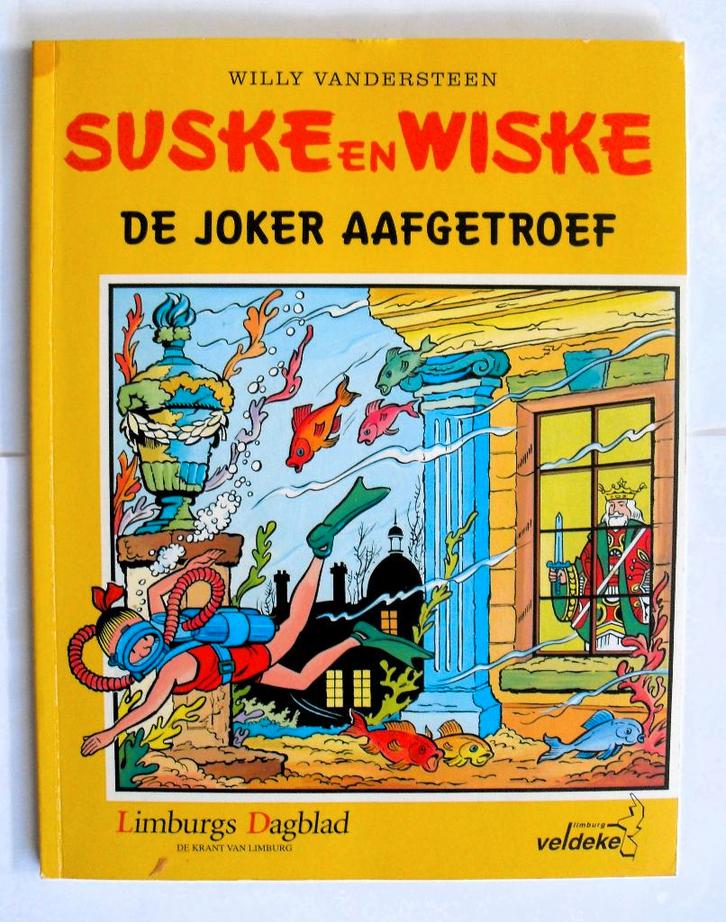 Suske en Wiske De Joker Aafgetroef Limburgs Dialect Veldeke, Boeken, Stripboeken, Zo goed als nieuw, Eén stripboek, Ophalen of Verzenden