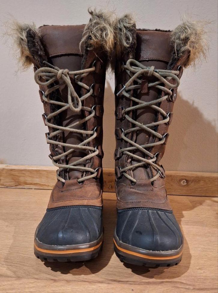 Human Nature winterboots/snowboots bruin mt.41, Kleding | Dames, Wintersportkleding, Zo goed als nieuw, Overige typen, Maat 38/40 (M)