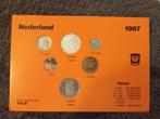 nederlandse jaarset 1967 munten, Postzegels en Munten, Munten | Nederland, Setje, Zilver, Overige waardes, Ophalen of Verzenden