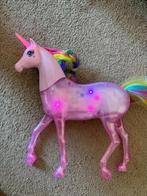 EENHOORN MEISJE SPEELGOED MET GELUID EN LICHT, Ophalen of Verzenden, Zo goed als nieuw, Elektronica, Met licht