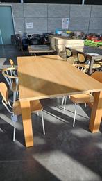 Blokpoottafel Nevada 220X110cm., Huis en Inrichting, Ophalen, Zo goed als nieuw