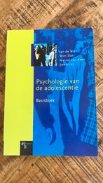 Basisboek adolescentie, Ophalen of Verzenden, Zo goed als nieuw, Ontwikkelingspsychologie
