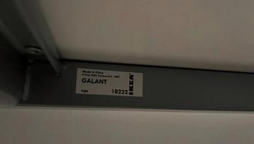 IKEA Galant Hoekbureau Rechts - In Hoogte Verstelbaar - afbeelding 3