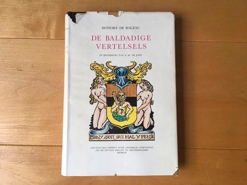 Honoré de Balzac - De baldadige vertelsels/A.M. de Jong 1953, Boeken, Literatuur, Gelezen, Nederland, Ophalen of Verzenden