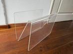 Vintage Plexiglas Lectuurbak, Huis en Inrichting, Woonaccessoires | Krantenbakken en Lectuurbakken, Ophalen of Verzenden, Gebruikt