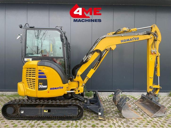 Komatsu PC35MR-5 Airco (1750 uur / 2021) 2021, Zakelijke goederen, Machines en Bouw | Kranen en Graafmachines, Graafmachine