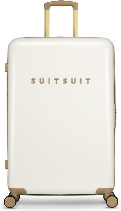 ✅ SUITSUIT Fusion White Swan koffer 76 cm - NIEUW, Sieraden, Tassen en Uiterlijk, Koffers, Nieuw, Hard kunststof, 70 cm of meer