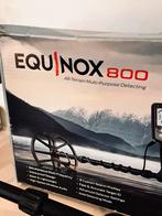 Minelab Equinox 800 Metaaldetector - Zo goed als nieuw, Meer dan 30 cm, Ophalen of Verzenden, Zo goed als nieuw, Minelab