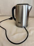 Solis, rvs elektrische waterkoker, 1,4 liter, 1 tot 2 liter, Ophalen of Verzenden, Gebruikt, Rvs