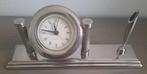 bureauklokje met penhouder, Antiek en Kunst, Antiek | Klokken, Ophalen of Verzenden