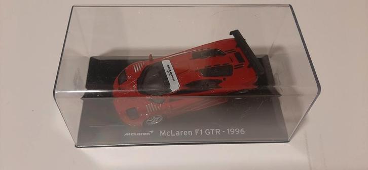 Atlas McLaren F1 GTR. Rood., Hobby en Vrije tijd, Modelauto's | 1:43, Zo goed als nieuw, Auto, Overige merken, Ophalen of Verzenden