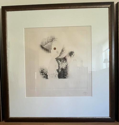 Gerti Bierenbroodspot serie etsen, ingelijst, 1973, Antiek en Kunst, Kunst | Litho's en Zeefdrukken, Ophalen
