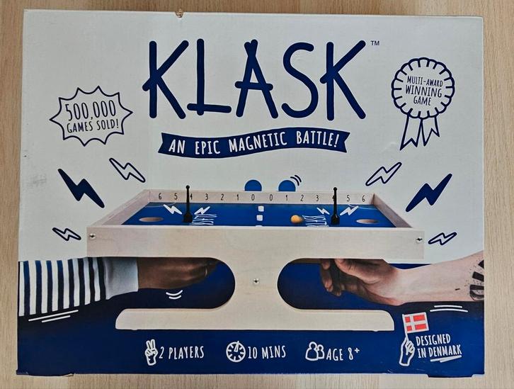 Klask spel, Hobby en Vrije tijd, Gezelschapsspellen | Bordspellen, Zo goed als nieuw, Ophalen