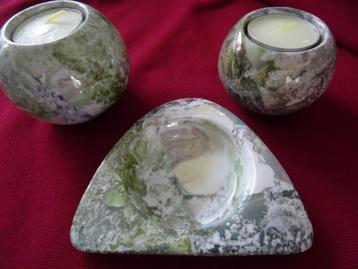 Lindner handarbeid porselein kandelaar waxinelichthouders beschikbaar voor biedingen