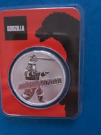 Mechagodzilla 2024 1 oz zilver, Postzegels en Munten, Munten | Oceanië, Ophalen of Verzenden, Zilver