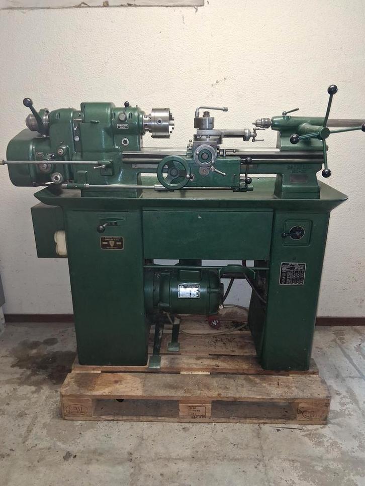Schaublin 102 VM, Doe-het-zelf en Verbouw, Draaibanken, Metaaldraaibank, Ophalen of Verzenden