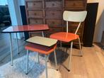 Vintage uniek formica setje ‘50, Ophalen, Zo goed als nieuw