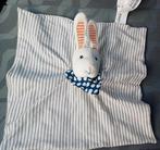 Leka ikea knuffeldoekje doekje konijn haas gestreept wit, Ophalen of Verzenden, Zo goed als nieuw, Konijn