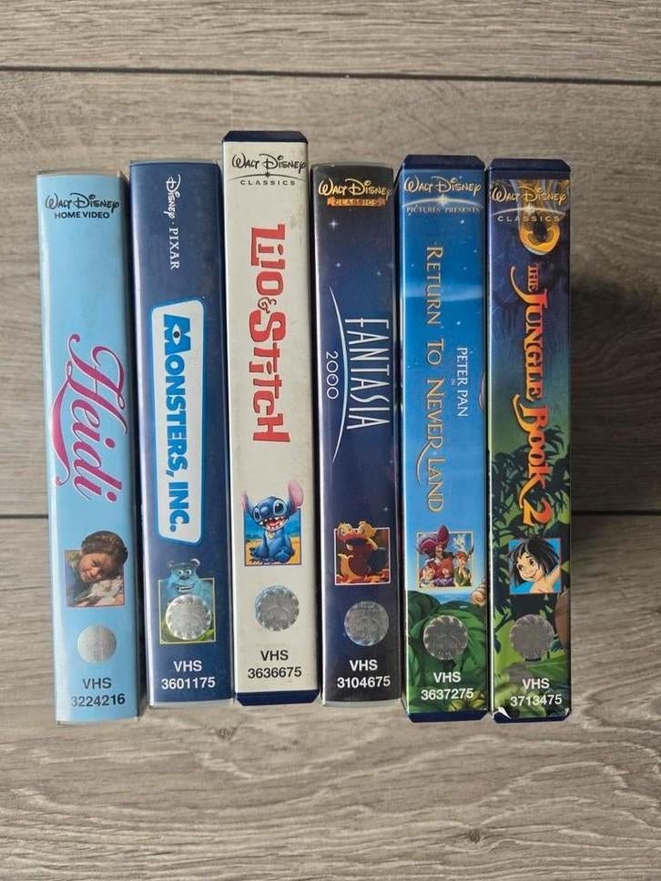 Disney VHS - Nederlands Ondertiteld, Cd's en Dvd's, Gebruikt, Tekenfilm, Alle leeftijden, Kinderprogramma's en -films