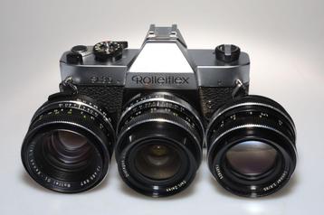 Rolleiflex SL35 + Carl Zeiss 35, 85, 135 + Schneider 50 beschikbaar voor biedingen
