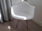 Witte schommelstoel, Kunststof, Wit, Zo goed als nieuw, Eén