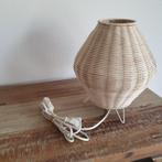 Tafellamp - Kastlamp - Bedlamp - Hanglamp - Rotan - Bohemian, Gebruikt, Ophalen of Verzenden, VINTAGE      -    IKEA, Minder dan 50 cm