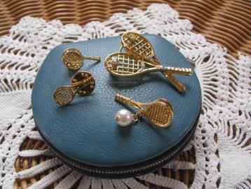 4 x 🎾broche voor JOU & JOUW * TENNIS * vriendinnen  😉🎾  beschikbaar voor biedingen