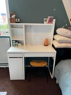 Ikea bureau micke wit 105/50, Ophalen, Gebruikt