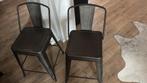 Barkrukken, Huis en Inrichting, Stoelen, Ophalen, Twee, Zo goed als nieuw, Metaal