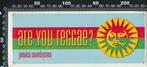 Sticker: Jamaica Soundsystem - Are you reggae, Ophalen of Verzenden, Zo goed als nieuw, Bedrijf of Vereniging