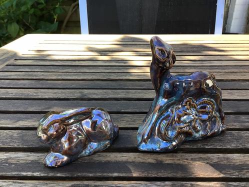 Wim Visser beeldjes Sphinx Maastricht, Antiek en Kunst, Antiek | Keramiek en Aardewerk, Ophalen