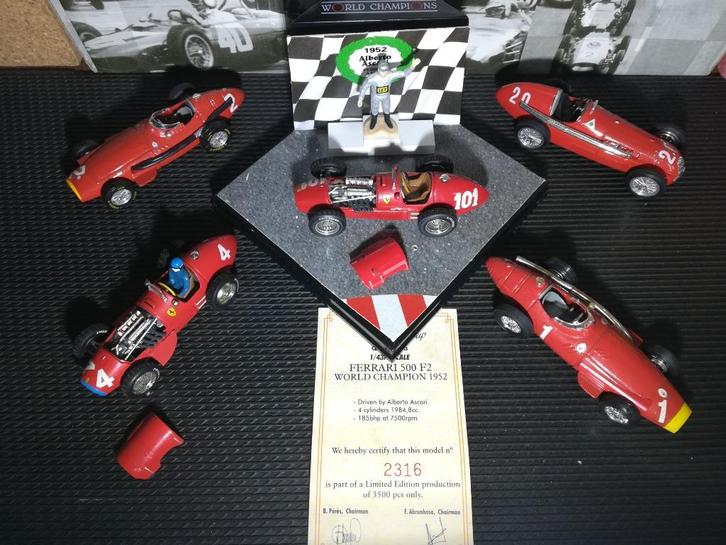 Formule 1 -1:43 - Ferrari - Alfa Romeo - Maserati - F1, Hobby en Vrije tijd, Modelauto's | 1:43, Zo goed als nieuw, Auto, Overige merken