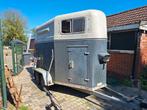 2 paardstrailer, Dieren en Toebehoren, Paarden en Pony's | Trailers en Aanhangwagens, Ophalen, Gebruikt, Polyester, 2-paards trailer