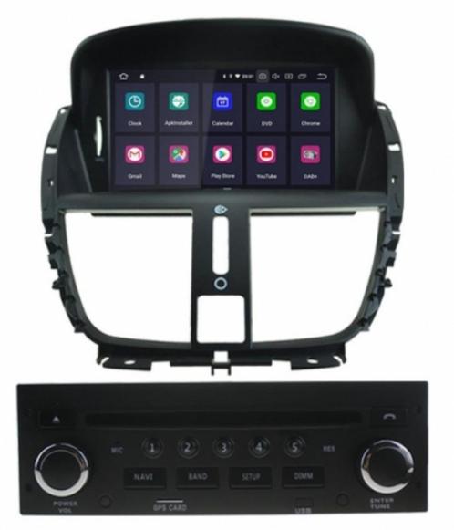 Apple carplay navigatie Peugeot 207 2014 carkit android 13, Auto diversen, Autoradio's, Nieuw, Ophalen of Verzenden