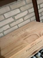 Originele kist 6 flessen Pontet-Canet 2019, Verzamelen, Wijnen, Ophalen of Verzenden