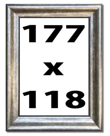Grote goud kleurige lijst 177x118 beschikbaar voor biedingen