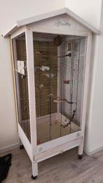 Vogelkooi te koop, Dieren en Toebehoren, Vogels | Hokken en Kooien, Ophalen, Gebruikt, Hout, Vogelkooi