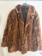 Korte bontjas maat M, Kleding | Dames, Ophalen of Verzenden, Zo goed als nieuw, Maat 38/40 (M), Bruin