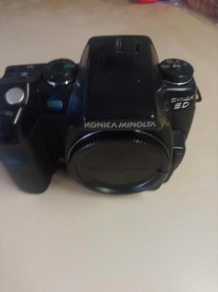 Konica Minolta 5D  met objectieven 28-135, 100-200 en 50, Audio, Tv en Foto, Fotocamera's Digitaal, Gebruikt, Konica, 8 keer of meer